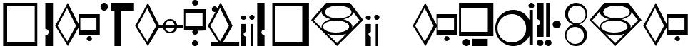 Kryptonian Regular font - Kryptonian.ttf