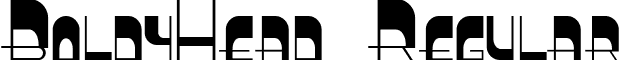 BoldyHead Regular font - BoldyHead.ttf