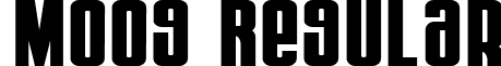 Moog Regular font - MOOG____.TTF