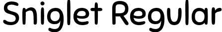 Sniglet Regular font - Sniglet-Regular.otf