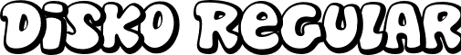 Disko Regular font - Disko_OT.otf