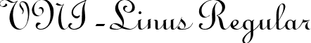 VNI-Linus Regular font - vni.common.VLINUSN.ttf