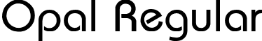 Opal Regular font - Opal.ttf