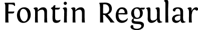 Fontin Regular font - Fontin-Regular.otf