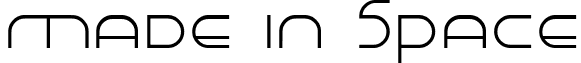Made in Space font - madeinsp.ttf