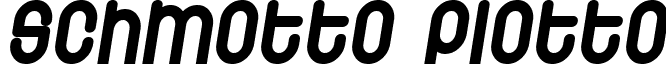 Schmotto Plotto font - SCHMP___.TTF