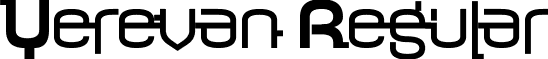 Yerevan Regular font - Yerevan.ttf