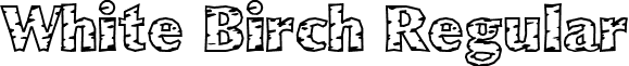 White Birch Regular font - WHITB___.TTF