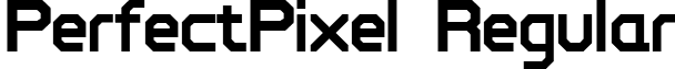 PerfectPixel Regular font - Ppixel.ttf