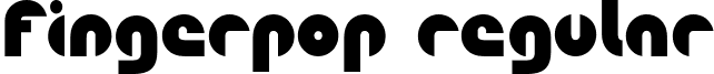 Fingerpop Regular font - Fingerpop.TTF