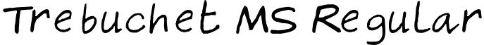 Trebuchet MS Regular font - Gragsie.ttf