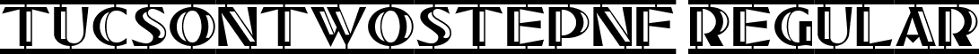 TucsonTwoStepNF Regular font - TUCSTSN_.ttf