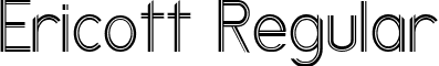 Ericott Regular font - Ericott.ttf