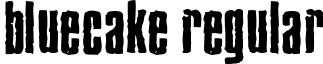 BlueCake Regular font - BLUECAKE.TTF