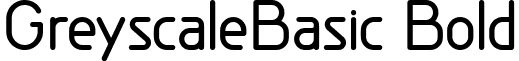 GreyscaleBasic Bold font - Greyscale_Basic_Bold.ttf