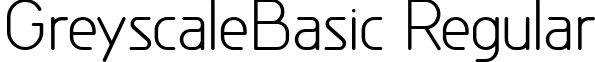 GreyscaleBasic Regular font - Greyscale_Basic_Regular.ttf