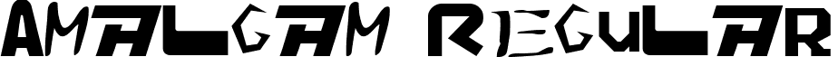 Amalgam Regular font - Amalv2.ttf