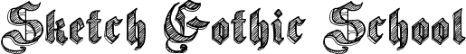 Sketch Gothic School font - Sketch Gothic School.ttf