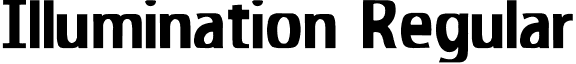 Illumination Regular font - illumination.ttf