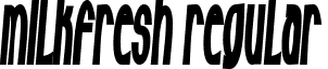 Milkfresh Regular font - MILKFRES.TTF