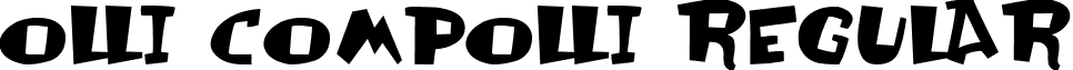 Olli Compolli Regular font - OLLIC___.TTF