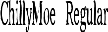 ChillyMoe Regular font - ChillyMoe.ttf