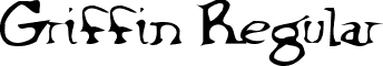 Griffin Regular font - Griffin.ttf