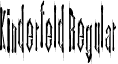 Kinderfeld Regular font - kinderfe.ttf