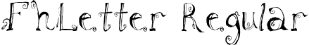 FhLetter Regular font - Fh_Letter.ttf