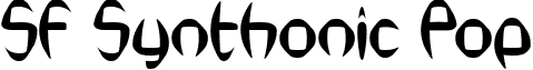 SF Synthonic Pop font - SF_Synthonic_Pop.ttf