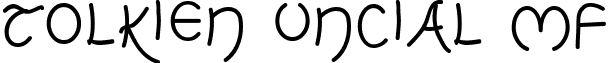 Tolkien Uncial MF font - tolkum.ttf