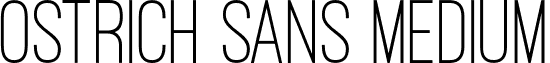 Ostrich Sans Medium font - OstrichSans-Medium.otf