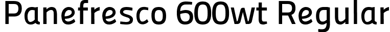 Panefresco 600wt Regular font - Panefresco600wt-Regular.ttf