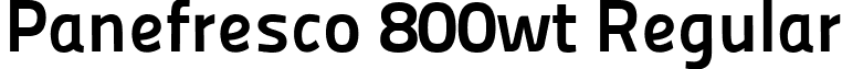 Panefresco 800wt Regular font - Panefresco800wtRegular.ttf
