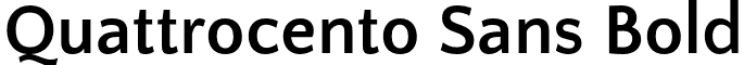 Quattrocento Sans Bold font - QuattrocentoSans-Bold.otf