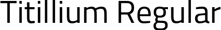 Titillium Regular font - Titillium-Regular.otf