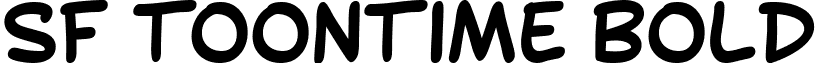 SF Toontime Bold font - SF_Toontime_Bold.ttf