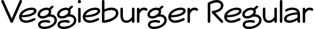 Veggieburger Regular font - VeggiMed.otf