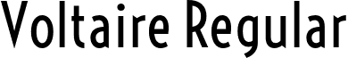 Voltaire Regular font - Voltaire-Regular.otf