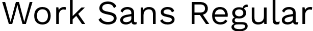 Work Sans Regular font - WorkSans-Regular.otf