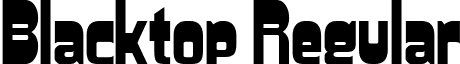 Blacktop Regular font - Blacktop.ttf