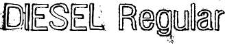 DIESEL Regular font - diesel.ttf