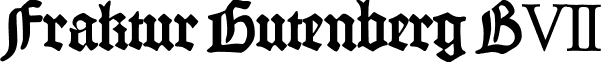 Fraktur Gutenberg B42 font - Gutenberg_HJZ.ttf