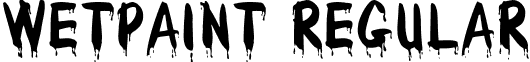 WetPaint Regular font - WetPaint.ttf