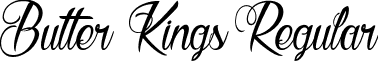 Butter Kings Regular font - Butter_Kings.ttf