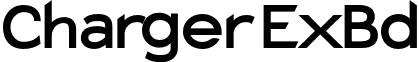 Charger ExBd font - ChargerExBd.otf
