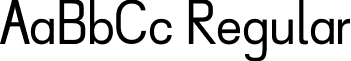 AaBbCc Regular font - mm.ttf