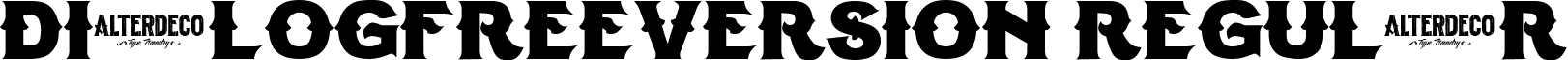 DialogFreeVersion Regular font - DialogTypeFree.ttf