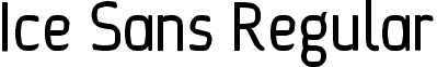 Ice Sans Regular font - Ice_Sans_Regular.ttf