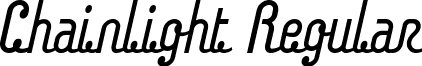 Chainlight Regular font - chainlig.ttf